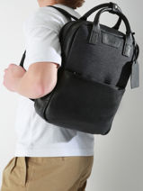 2-compartment Light Backpack Etrier Gray light ELIG8272-vue-porte