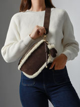 Belt Bag Alpin Leather Etrier Brown alpin EALP022M-vue-porte