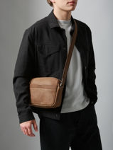 Crossbody Bag Spider Etrier Brown spider ESPI710M-vue-porte