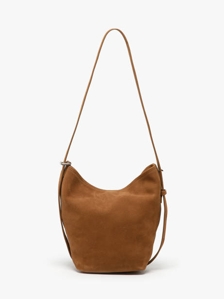 Shoulder Bag Backpack S Cavalier Nubuck Leather Etrier Brown cavalier nubuck ECAN126S other view 7